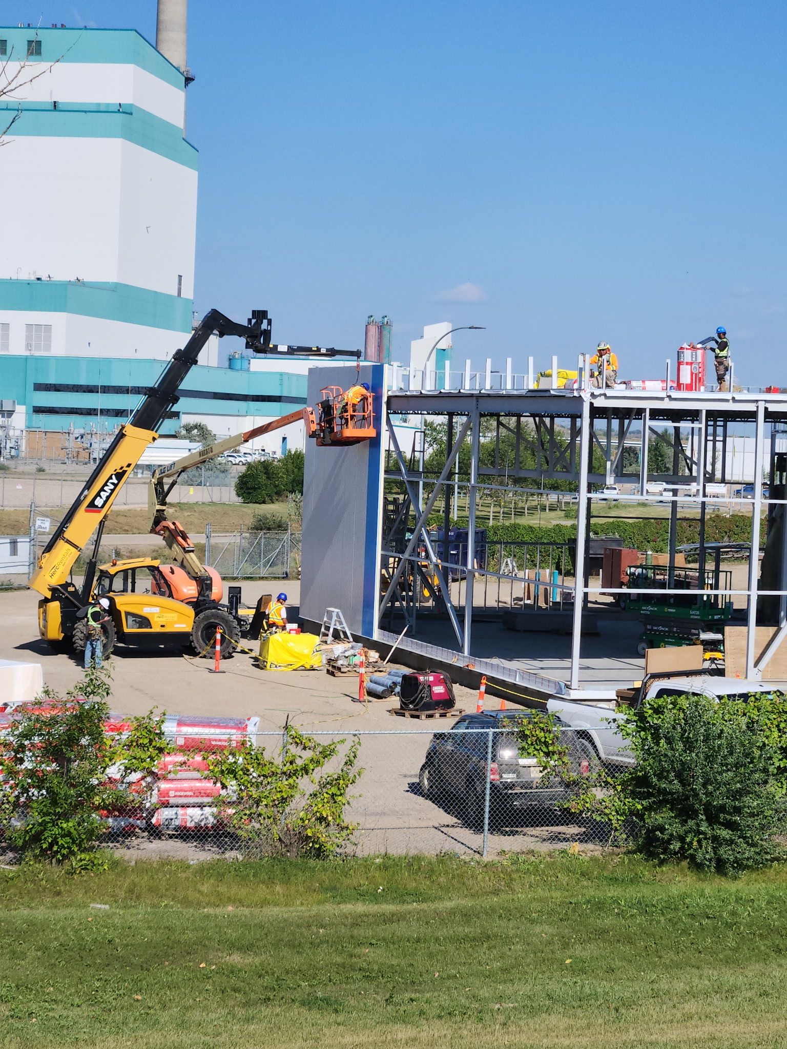 Shand Greenhouse Construction Progress
