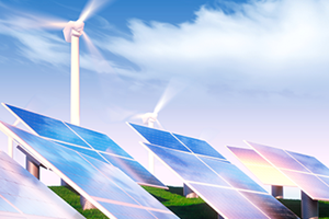 Wind turbines with solar panels
