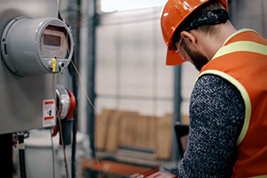 Employee testing meters